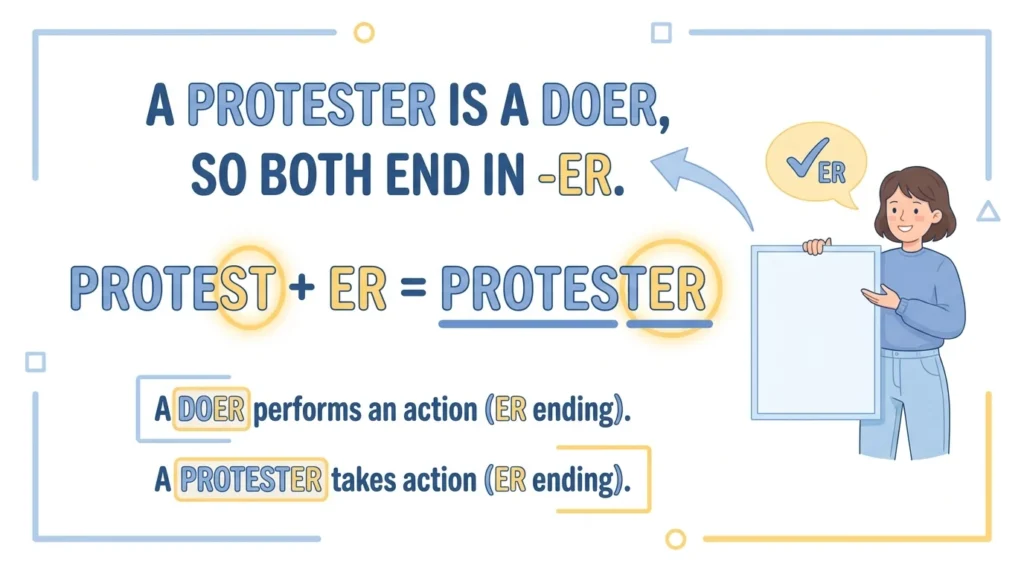 Protestors vs. Protesters Comparison Table
