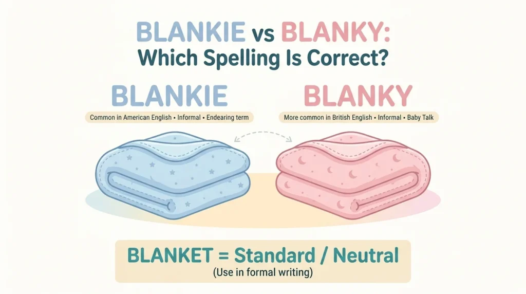 Blankie vs Blanky: Which Spelling Is Correct?