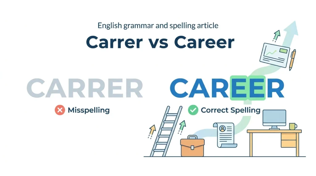 Carrer vs Career: Which Spelling Is Correct?