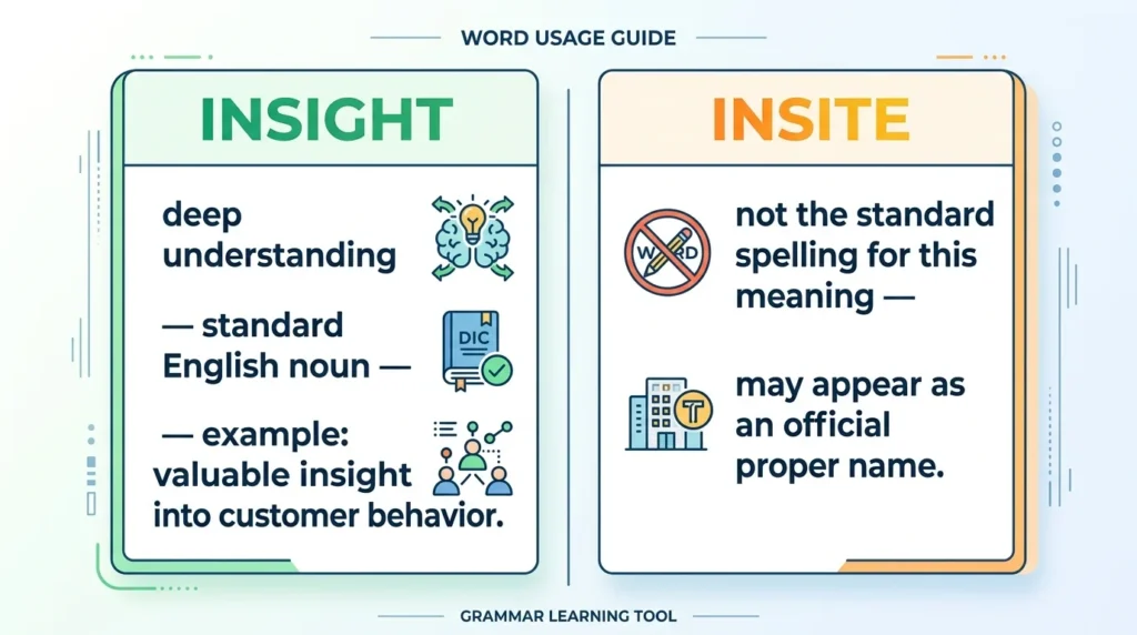 Insite vs Insight