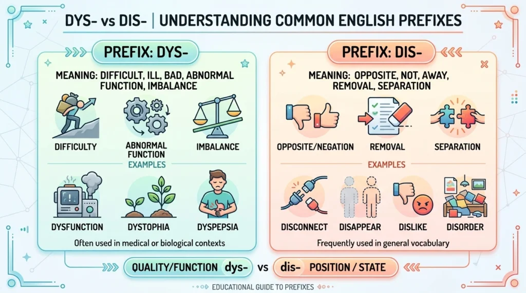 Dysregulated vs Disregulated Comparison Table
