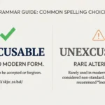 Inexcusable vs Unexcusable: Which Is Correct?