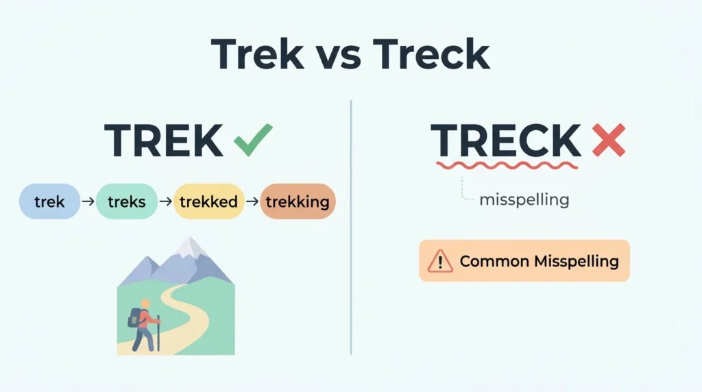 Trek vs Treck