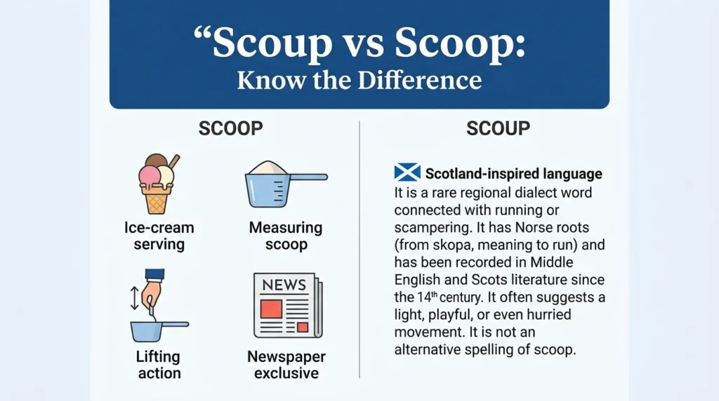 Scoup vs Scoop