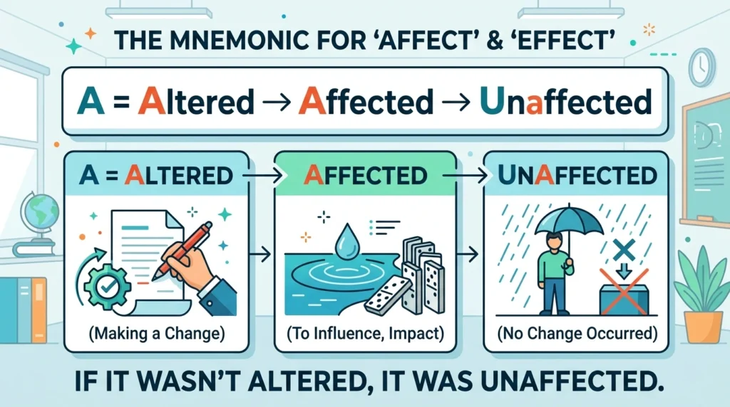 Unaffected vs Ineffective