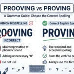 Prooving Vs Proving