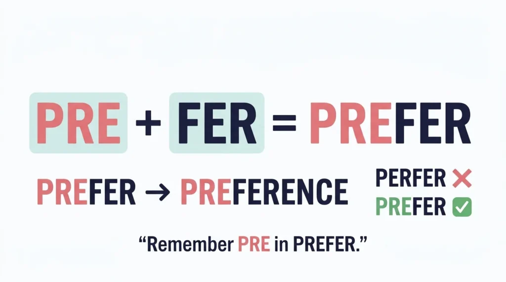 Perfer vs Prefer: Which Spelling Is Correct?