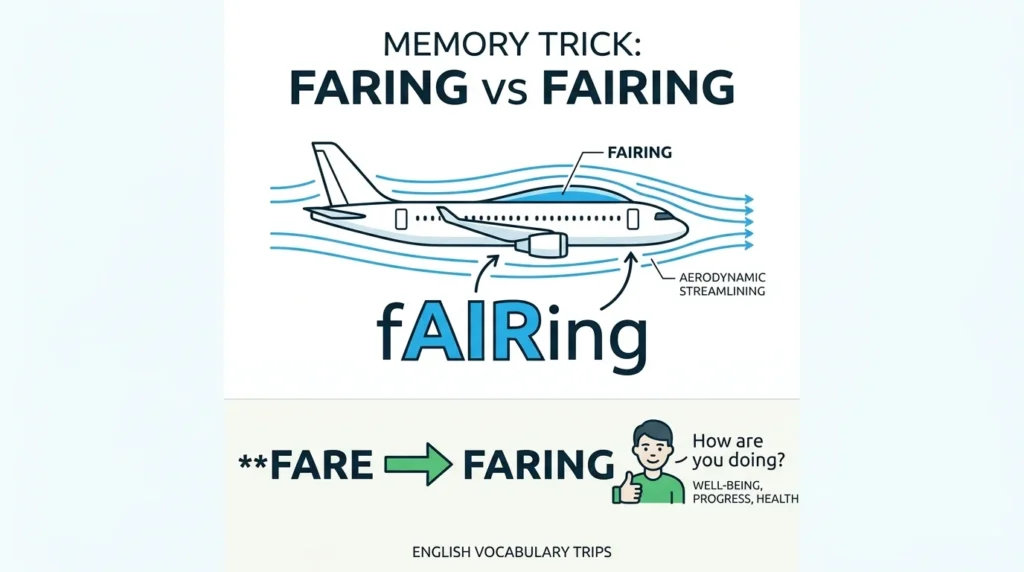Memory Trick: Faring vs Fairing