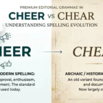 Cheer vs Chear: Which Spelling Is Correct?