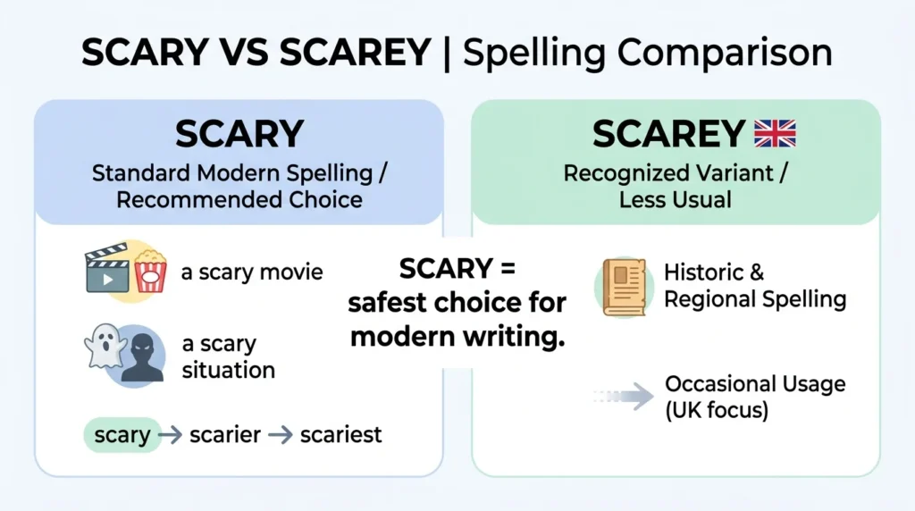 Scarey vs Scary