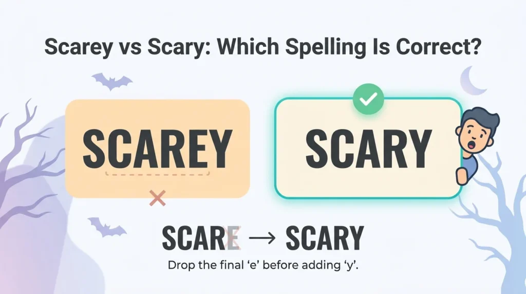 Scarey vs Scary: Which Spelling Is Correct?