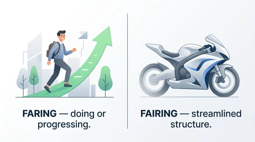 Faring vs Fairing: What’s the Difference?