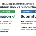 Submission vs Submittion: Which Spelling Is Correct?