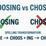 Choosing vs Chosing: Which Spelling Is Correct?
