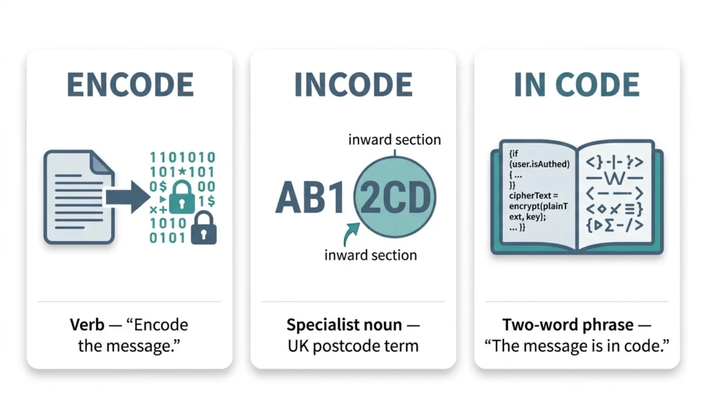 Encode vs Incode: Which Is Correct and When Should You Use Each?