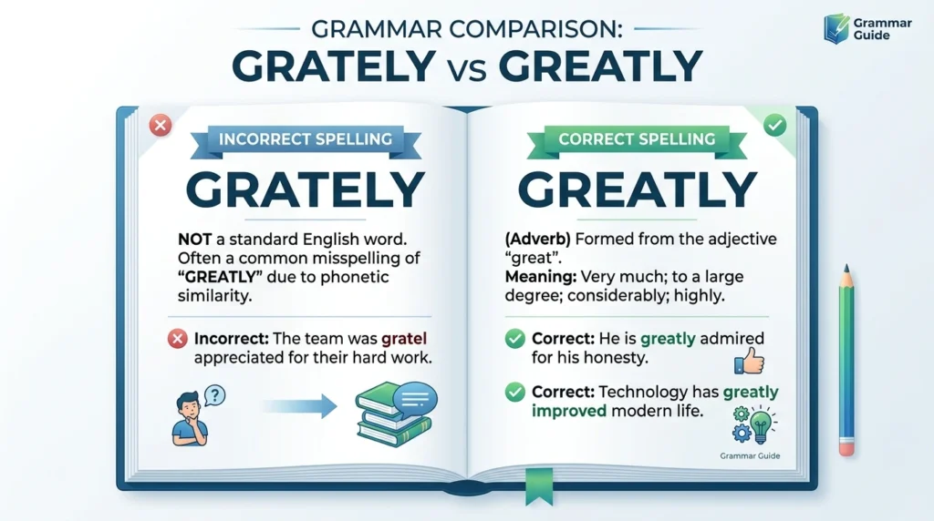 Grately Vs Greatly