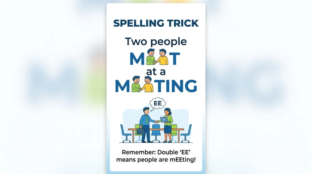 Why People Confuse Meating and Meeting