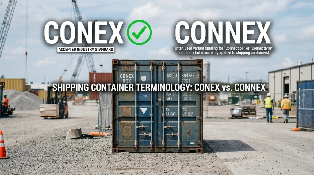 Conex or Connex: What Is the Difference?