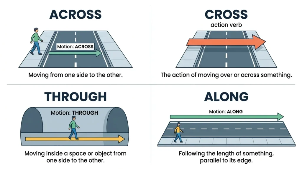 Across vs Cross