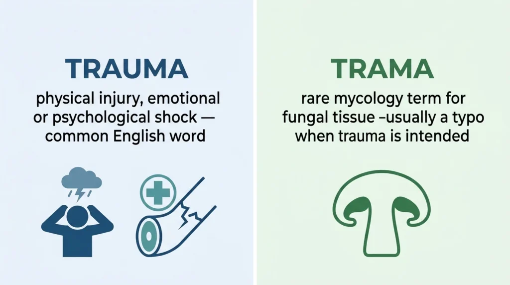 Use “Trauma” for Emotional or Psychological Distress
