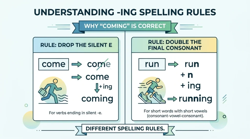 Comming vs Coming: