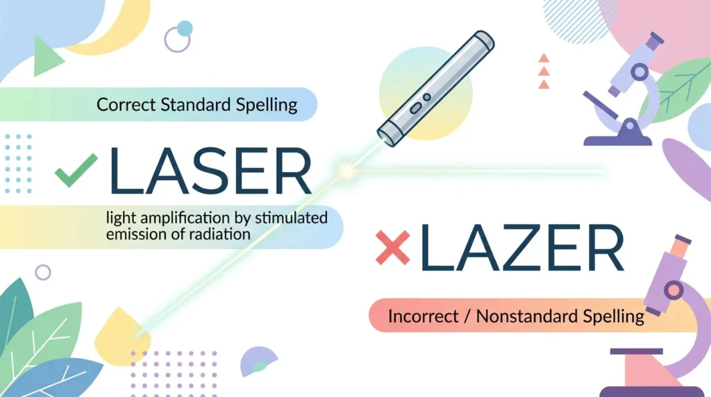 Laser vs. Lazer: Which Spelling Is Correct?
