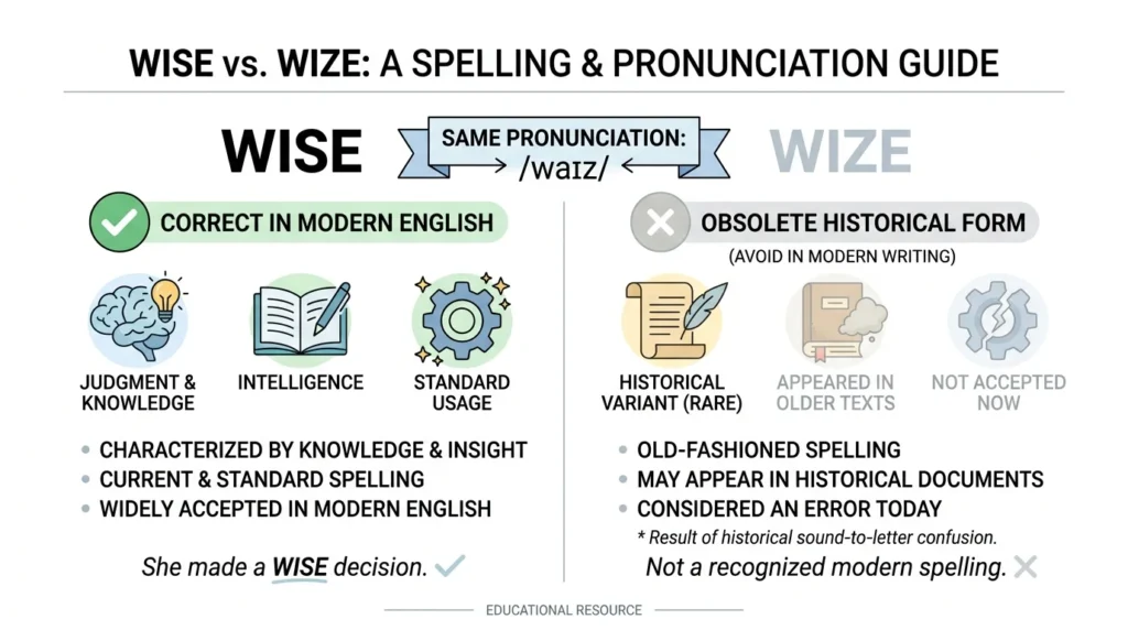 Wise vs Wize