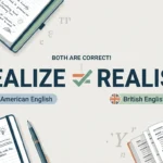 Realize vs Realise: Which Spelling Is Correct?