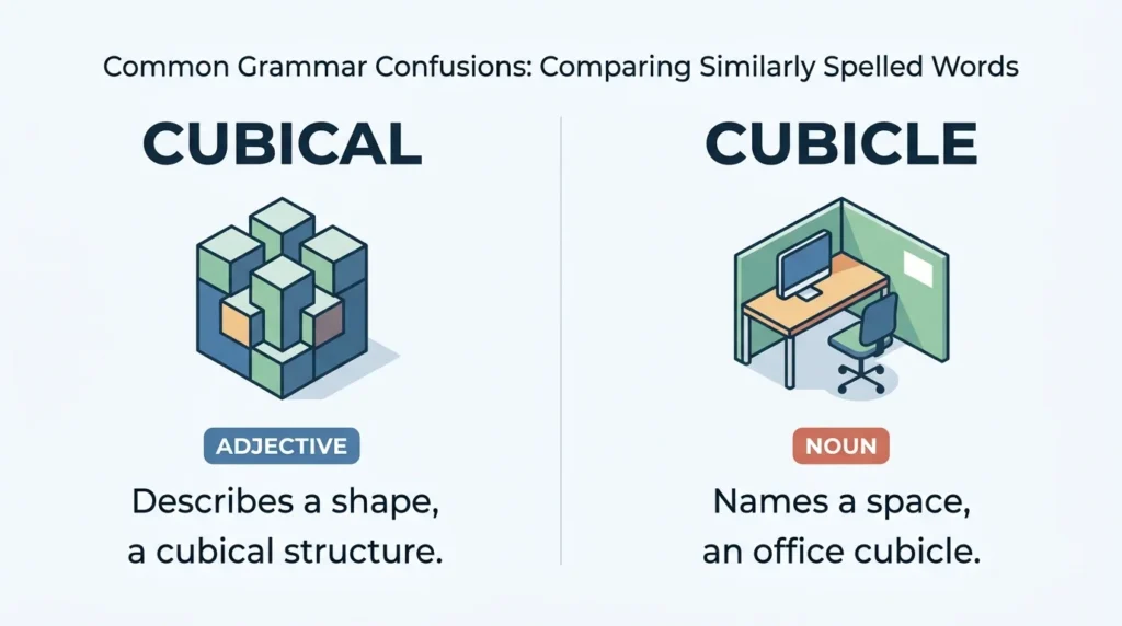 Cubical vs Cubicle