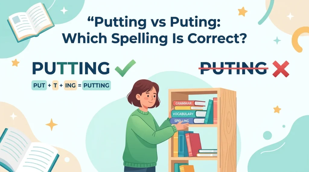 Putting vs Puting: Which Spelling Is Correct?