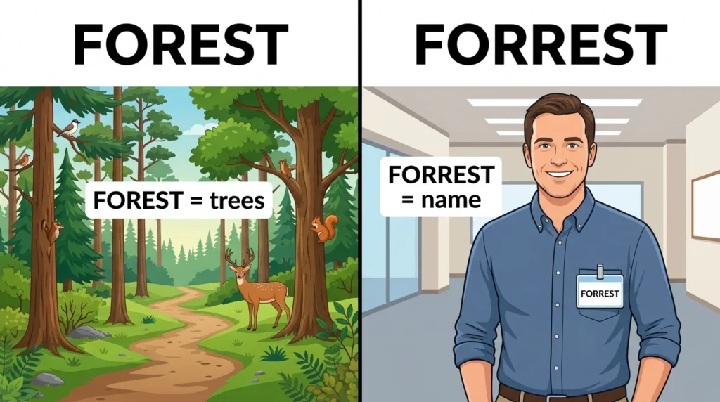 Forest vs Forrest