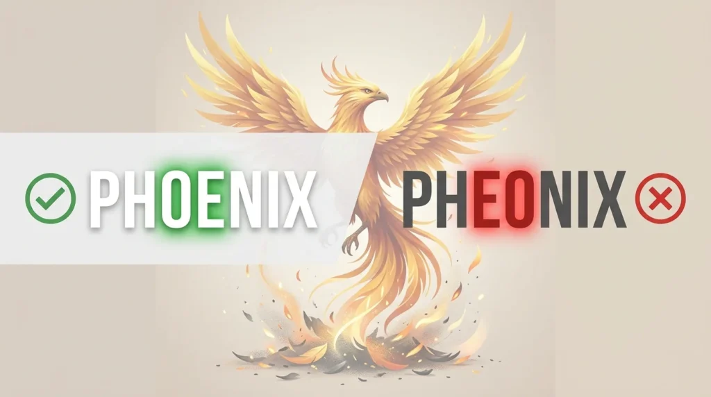 Phoenix vs Pheonix: Which Spelling Is Correct?