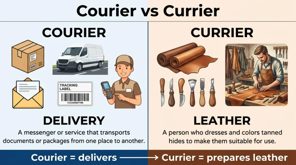 Currier vs Courier