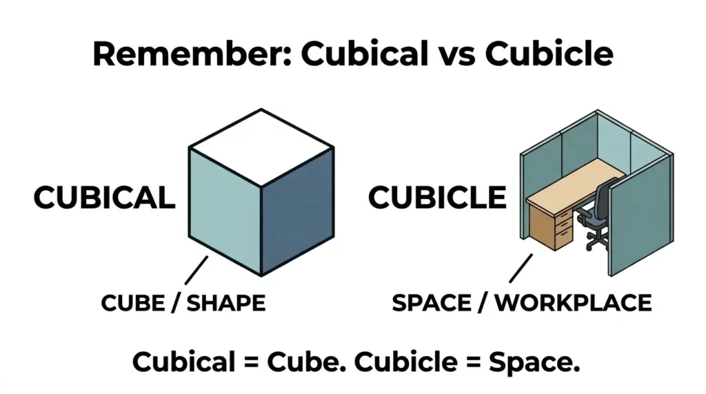 Cubical vs Cubicle