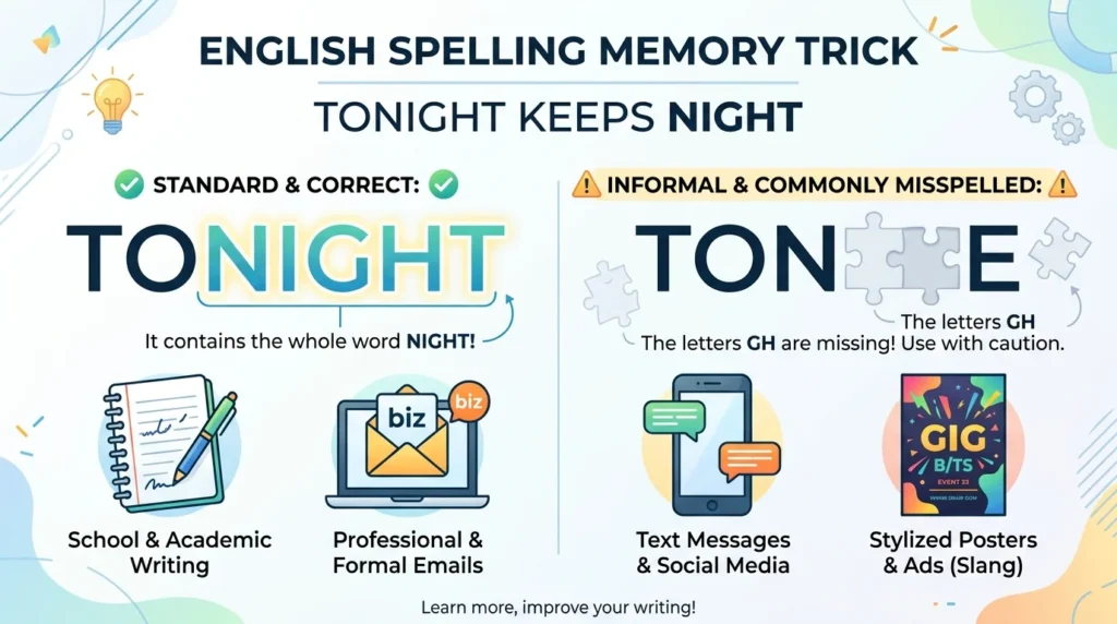 Tonite vs Tonight: Which Spelling Is Correct?