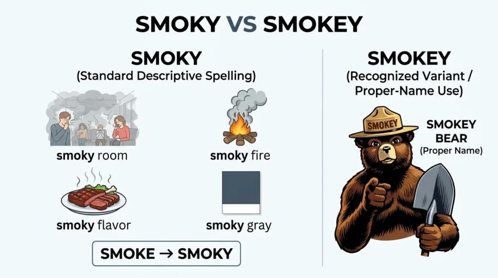 Smoky vs Smokey