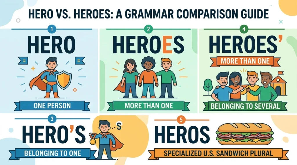 Heros vs Heroes: Which Spelling Is Correct?