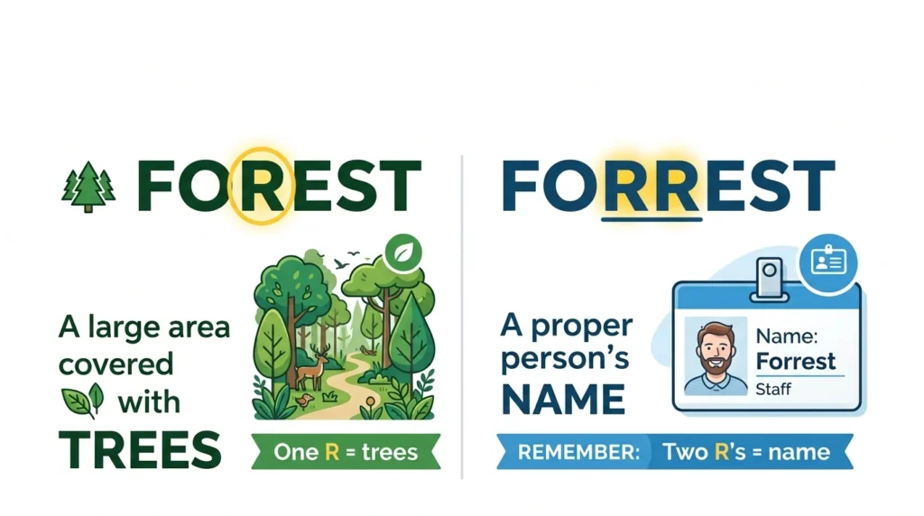 Forest vs Forrest: Which Spelling Is Correct?