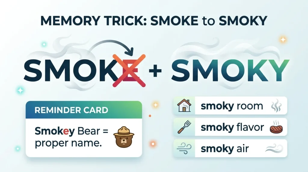 Smoky vs Smokey: Which Spelling Is Correct?