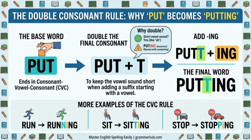 Putting vs Puting