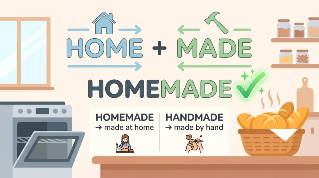 Homemade in Real English