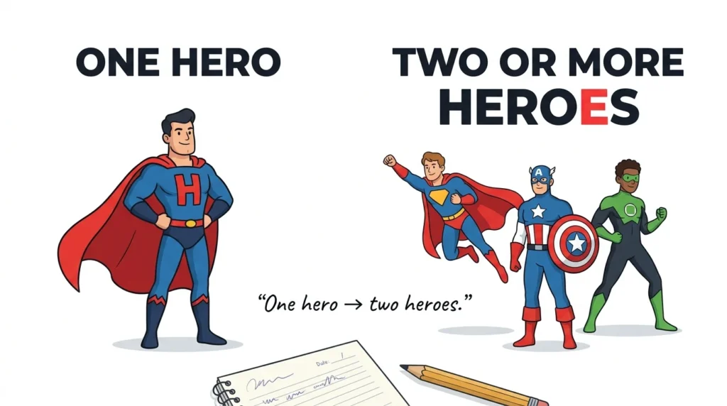 Heros vs Heroes: Which Spelling Is Correct?