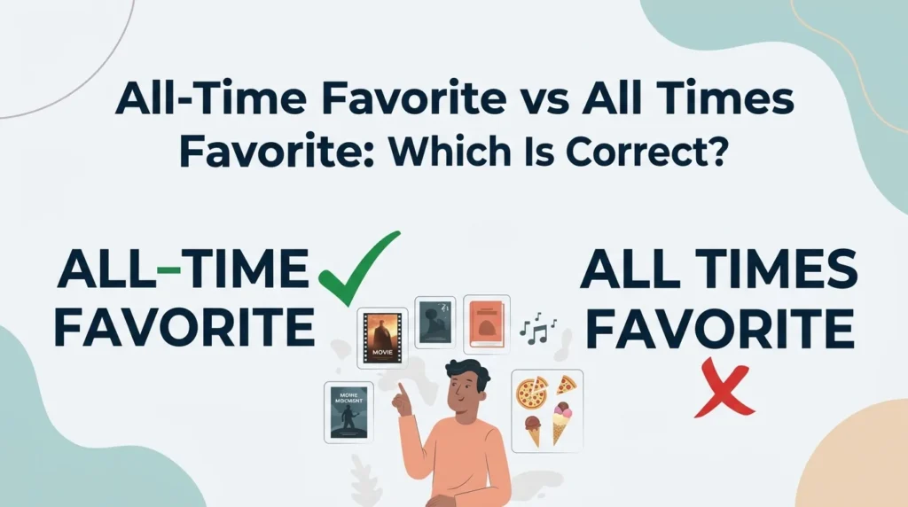 All-Time Favorite vs All Times Favorite: Which Is Correct?