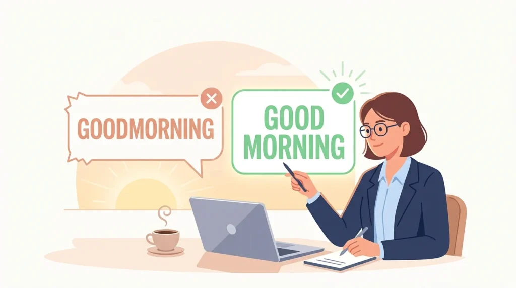 Goodmorning vs Good Morning: Which One Is Correct?