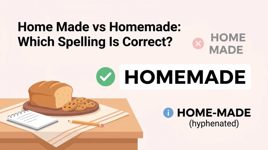 Home Made vs Homemade: Which Spelling Is Correct?