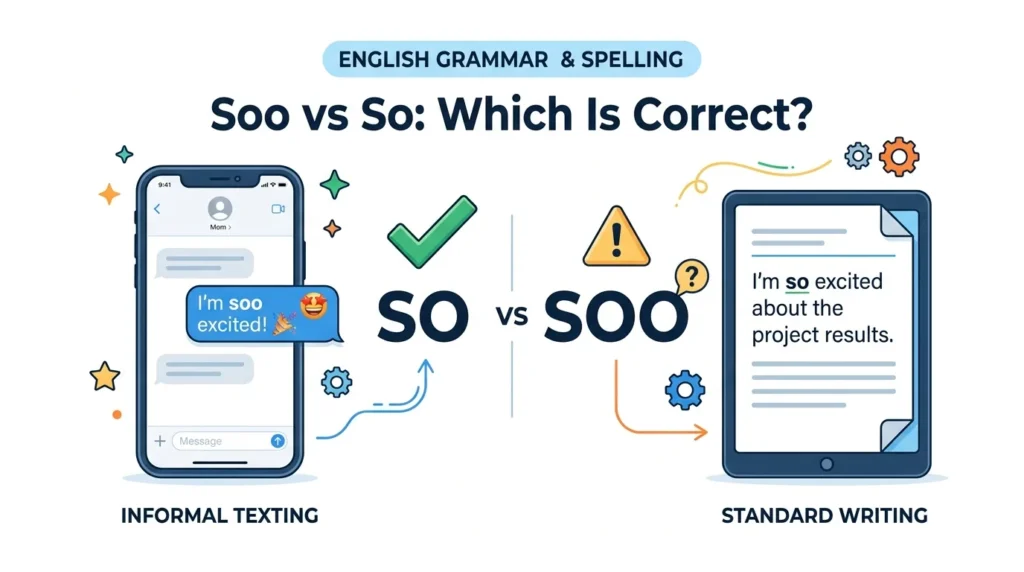 Soo vs So: Which Is Correct?