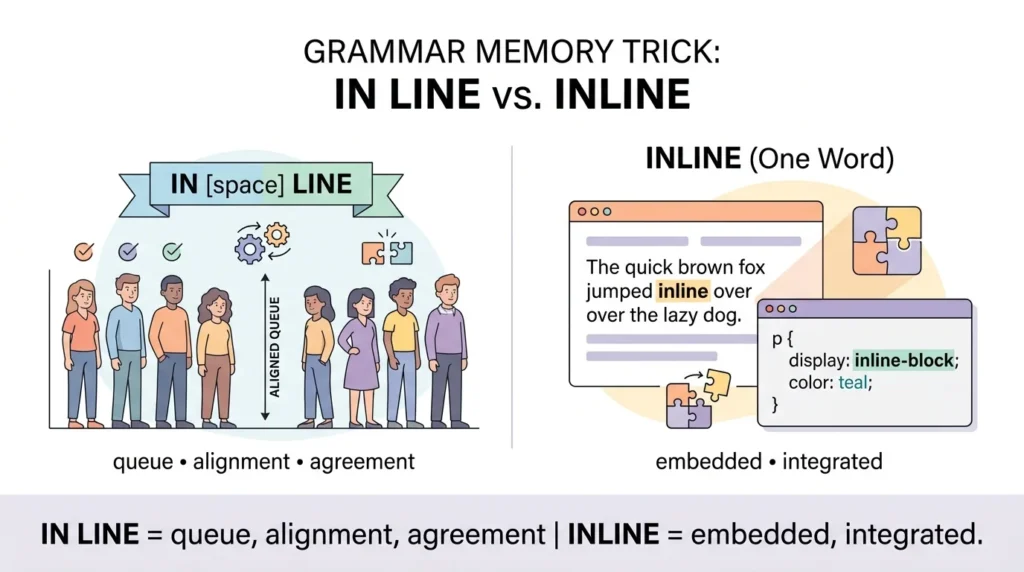In Line vs Inline