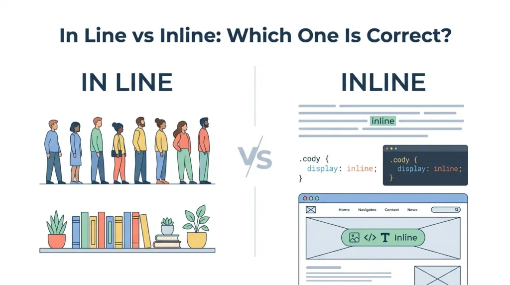 In Line vs Inline: Which One Is Correct?