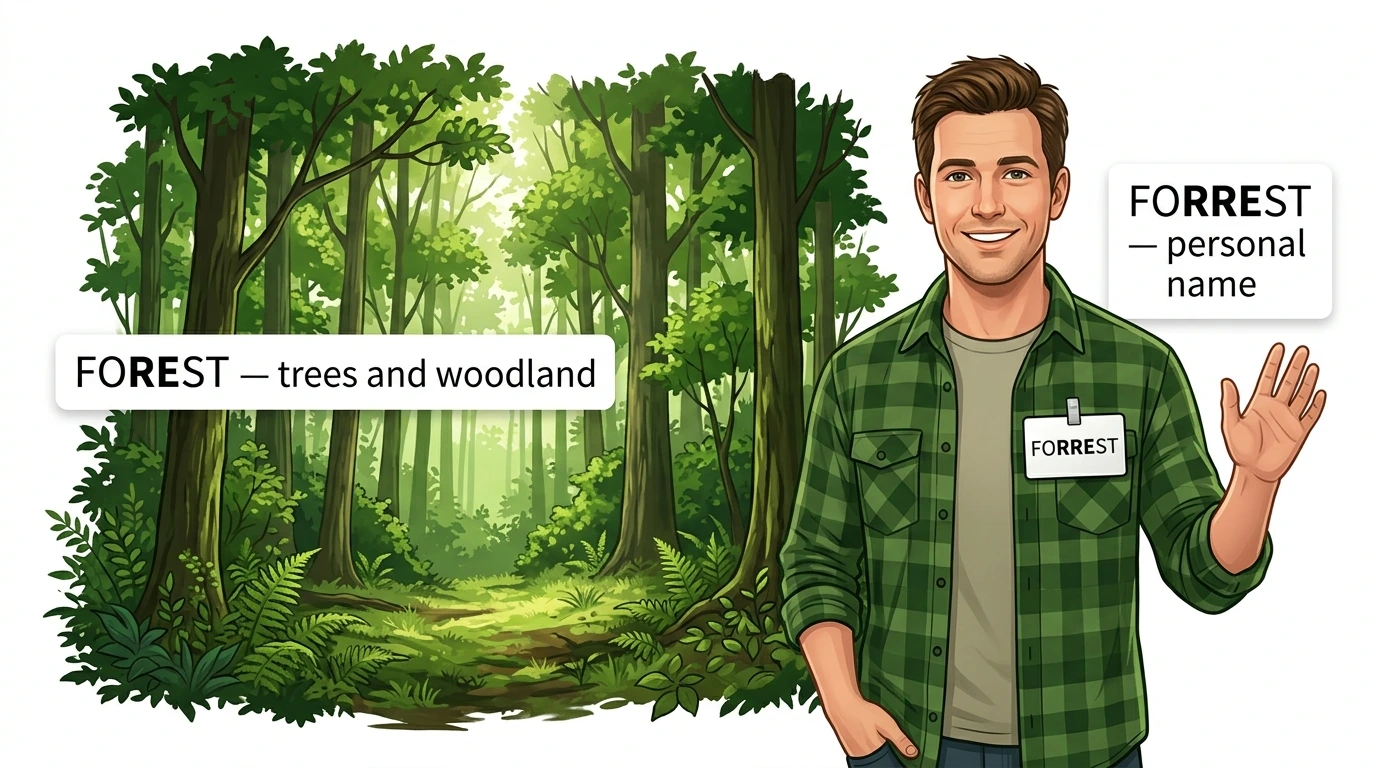 Forest vs Forrest: Which Spelling Is Correct?