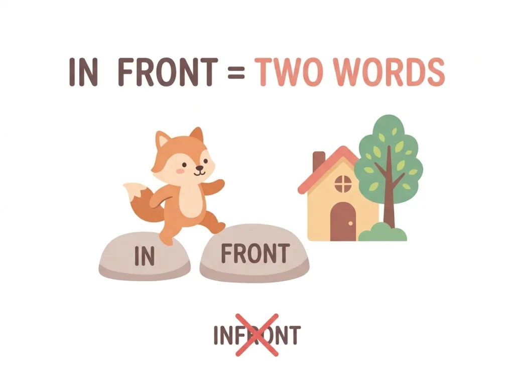 Infront vs In Front